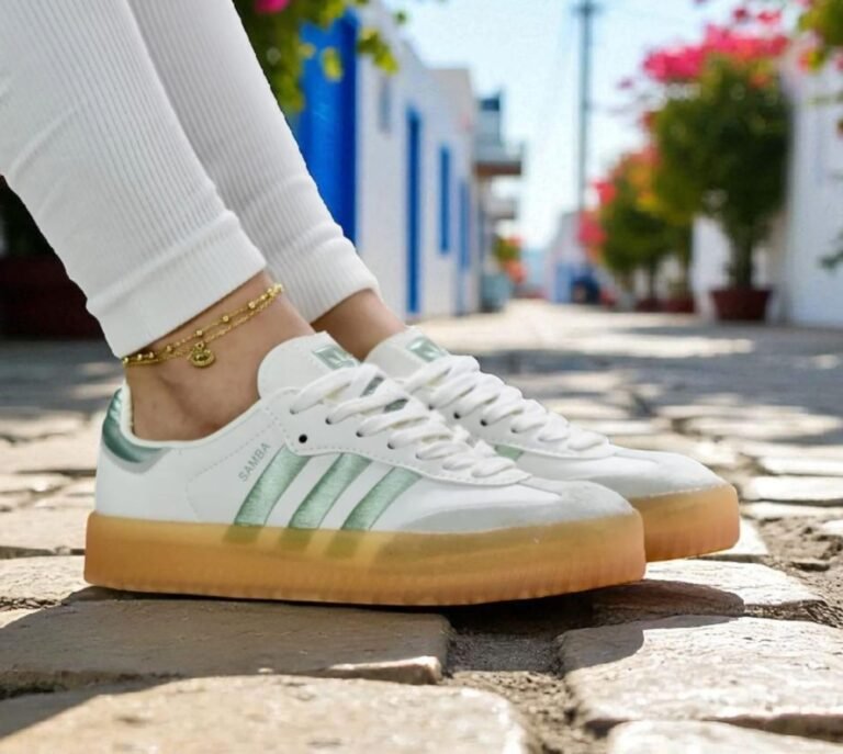 Samba Plataforma Gris-Verde profundo FE