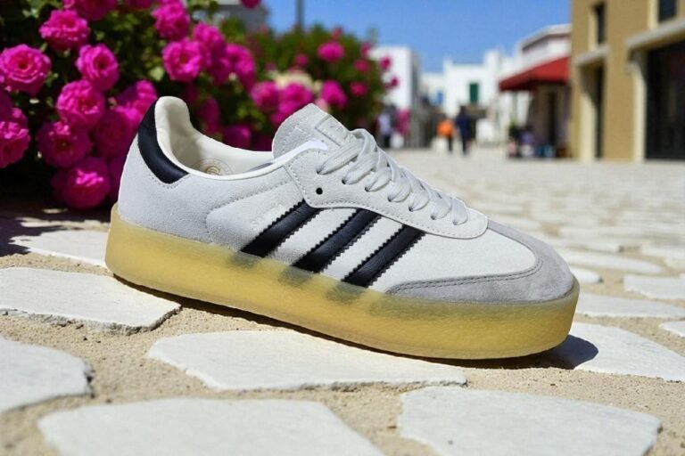 Samba Plataforma Gris-Negro FE
