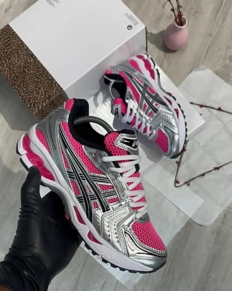 Gel Kayano 14 Running Gris-Rosa FE