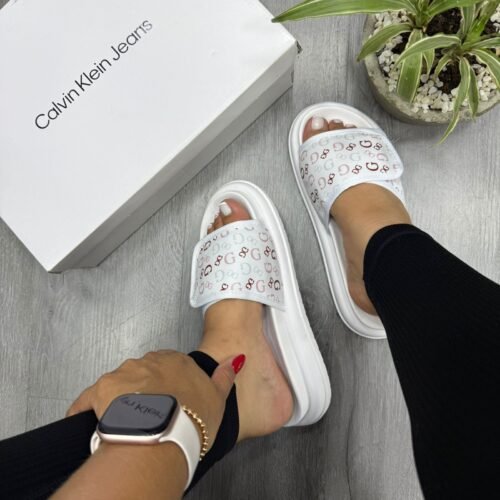 Sandalia Plataforma Blanca FE