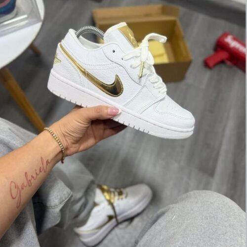 Retro 1 Blanca-Dorada FE