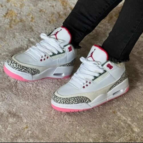 Retro 3 Blanca-Rosa  FE