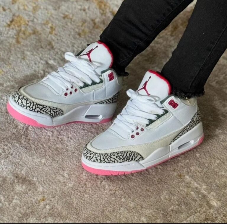 Retro 3 Blanca-Rosa  FE