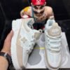 Skate Sneakers Blanca-Marrón FE