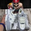 Skate Sneakers Gris-Blanca FE