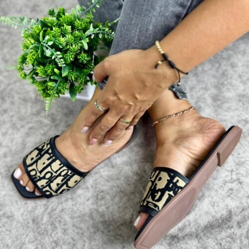 Dior Dway Sandalia Negra FE