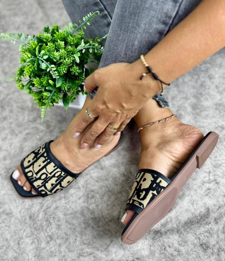 Dior Dway Sandalia Negra FE