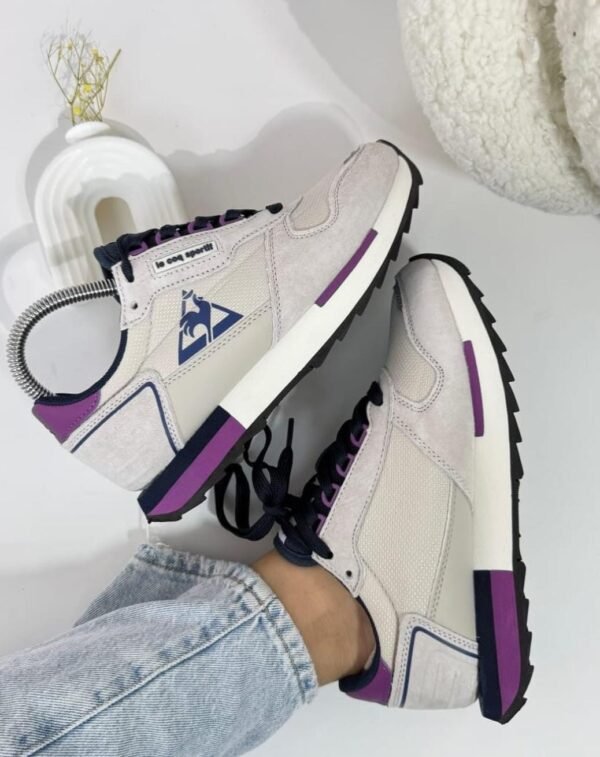 Sneakers Gris-Purpura FE